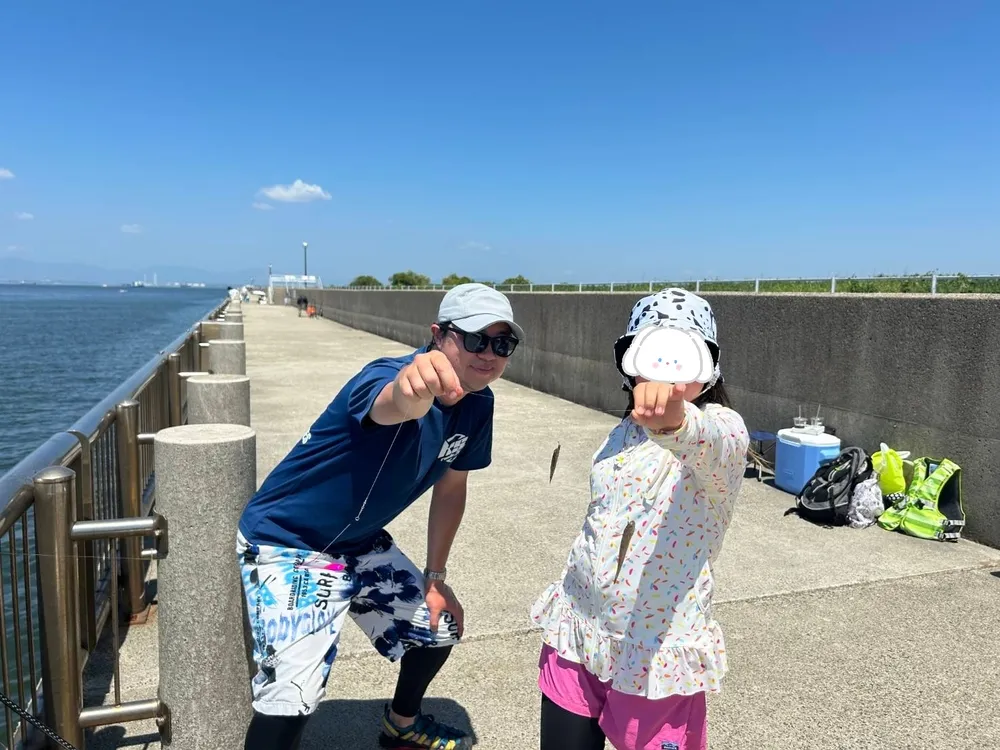 ハゼが釣れました