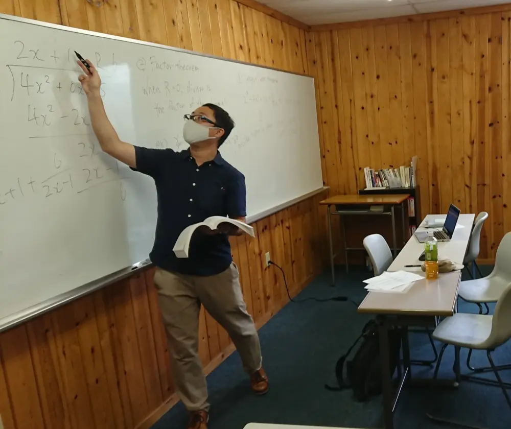 インターナショナルスクールでsummer SAT math intensive courseを担当